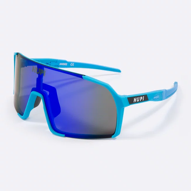 Óculos de Sol  HUPI Andez Azul - Lente Azul Espelhado