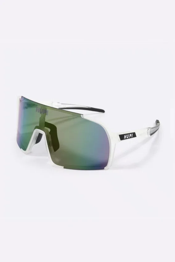Óculos de Sol  HUPI Andez Cristal/Preto - Lente Roxo Espelhado