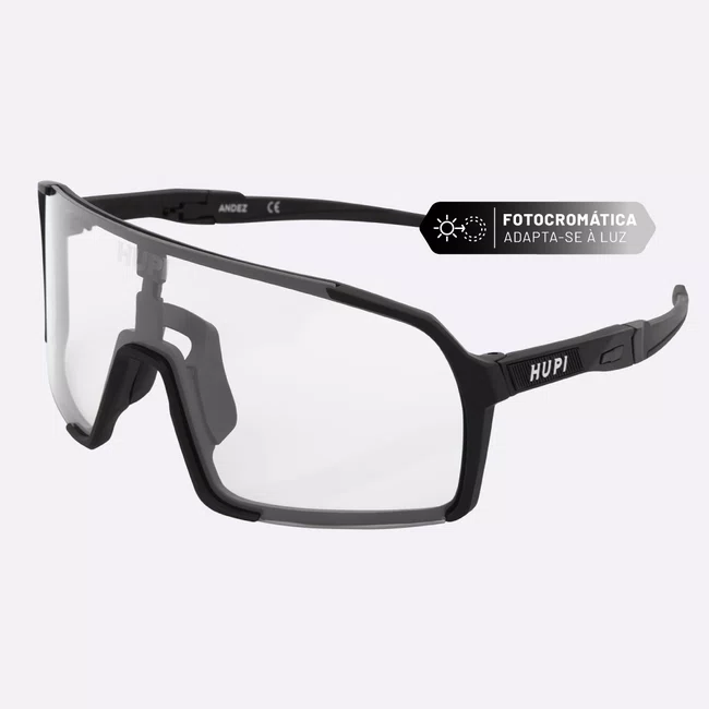 Óculos de Sol HUPI Andez Preto - Lente Fotocromática