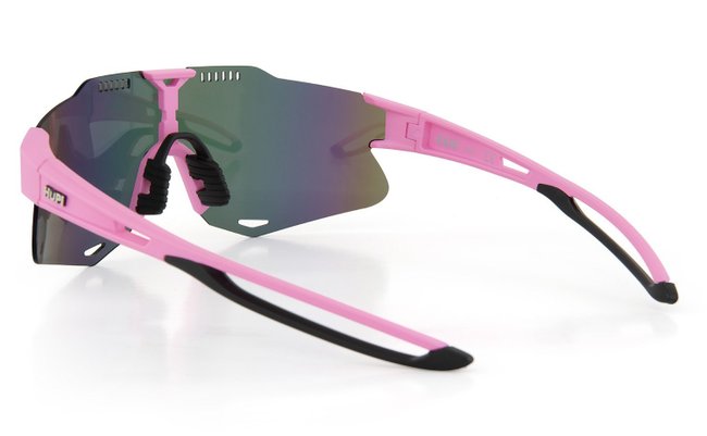 Óculos de Sol HUPI Bari Rosa - Lente Rosa Espelhado