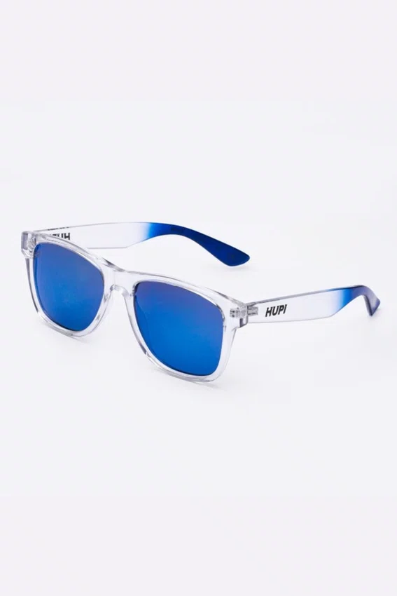 Óculos de Sol HUPI Brile Cristal/Azul Lente Azul