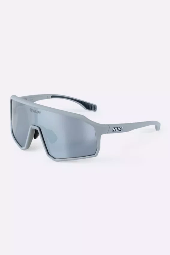 Óculos de Sol HUPI Edge Cinza Lente Prata Espelhado