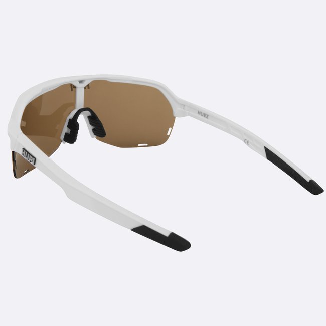 Óculos de Sol HUPI Huez Branco - Lente Marrom