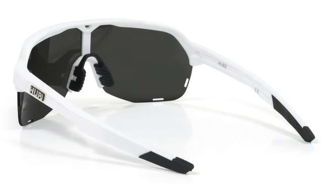 Óculos de Sol  HUPI Huez Branco/Preto - Lente Preto