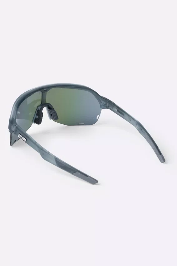 Óculos de Sol HUPI Huez Cinza - Lente Azul Espelhado