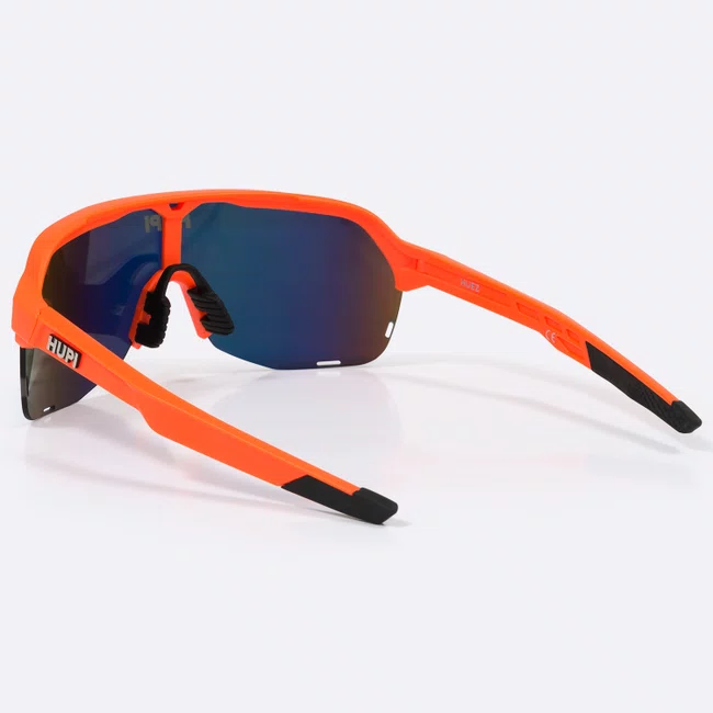 Óculos de Sol  HUPI Huez Laranja/Preto - Lente Laranja Espelhado