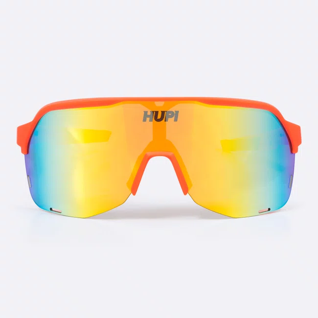 Óculos de Sol  HUPI Huez Laranja/Preto - Lente Laranja Espelhado
