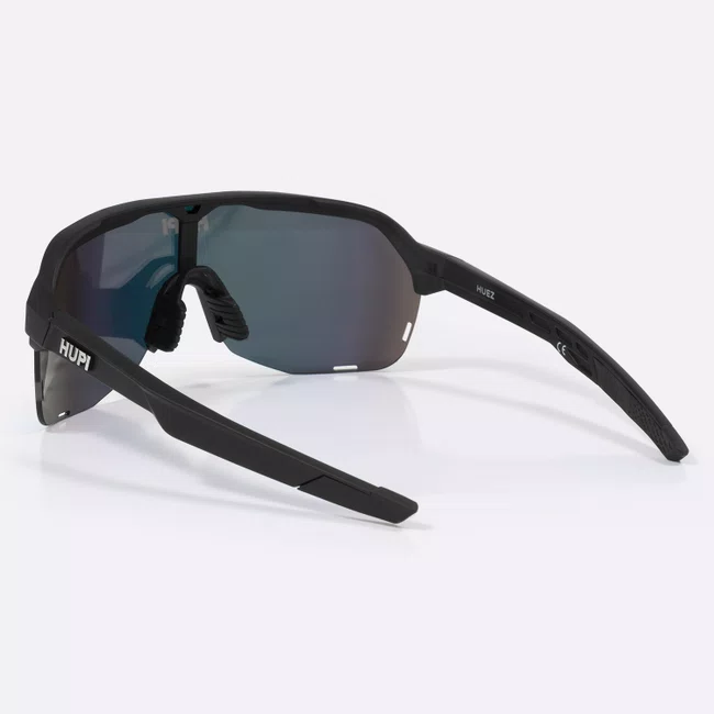 Óculos de Sol HUPI Huez Preto - Lente Dourado Espelhado