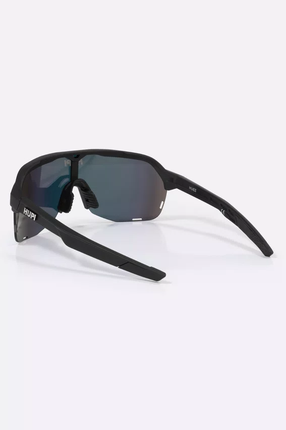 Óculos de Sol HUPI Huez Preto - Lente Dourado Espelhado