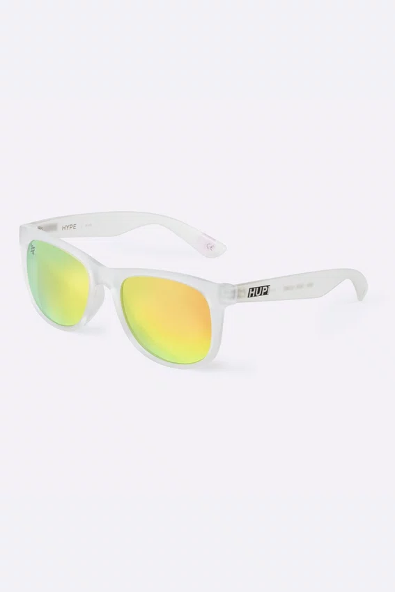 Óculos de Sol HUPI Hype Cristal Lente Dourado Espelhado