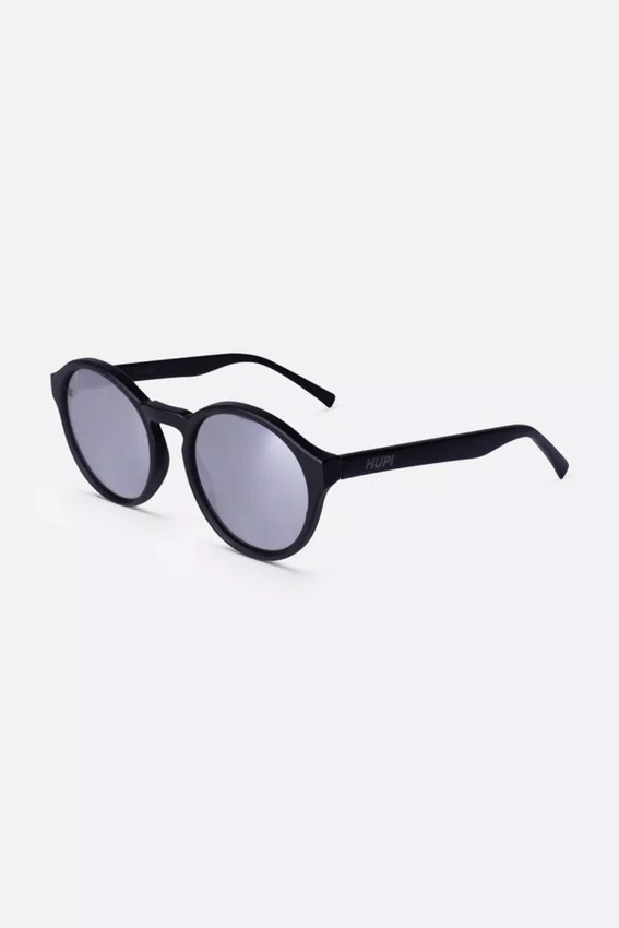 Óculos de Sol HUPI Kona Preto Fosco - Lente Prata
