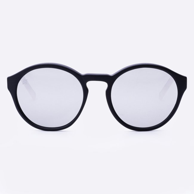 Óculos de Sol HUPI Kona Preto Pink Lente Prata