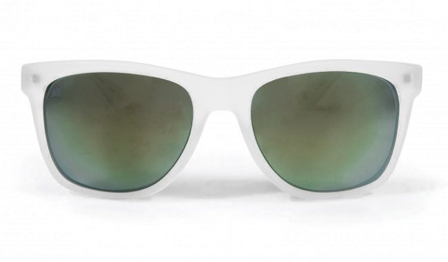 Óculos de Sol HUPI Luppa Cristal Fosco Lente Verde - para rostos GRANDES