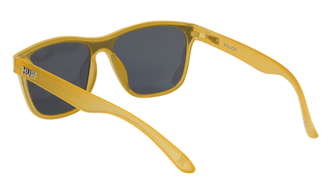 Óculos de Sol HUPI Major Amarelo - Lente Dourado Espelhado