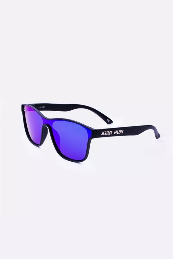 Óculos de Sol HUPI Major Sertões Preto - Lente Azul