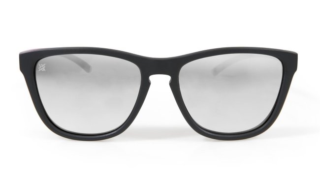 Óculos de Sol HUPI Paso Preto/Pink Lente Prata