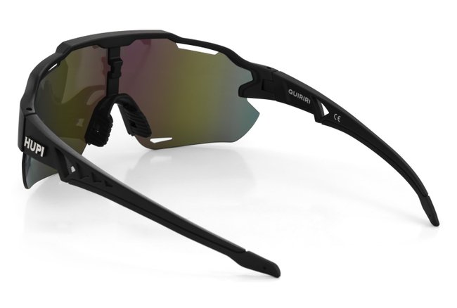 Óculos de Sol HUPI Quiriri Preto - Lente Verde Espelhado
