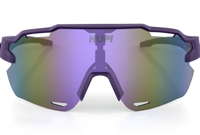 Óculos de Sol HUPI Quiriri Roxo - Lente Roxo Espelhado
