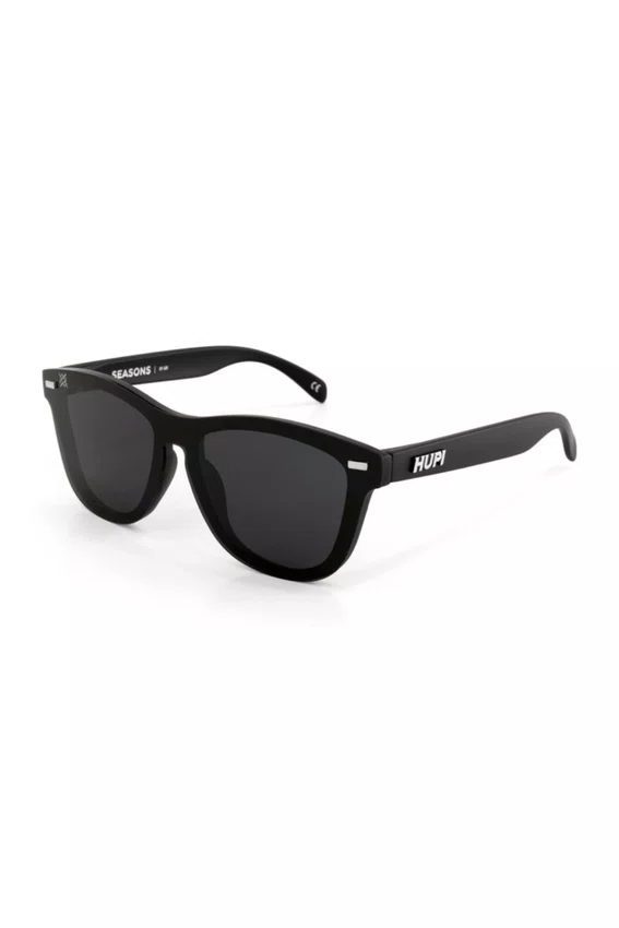Óculos de Sol HUPI Seasons Armação Preto Lente Preto
