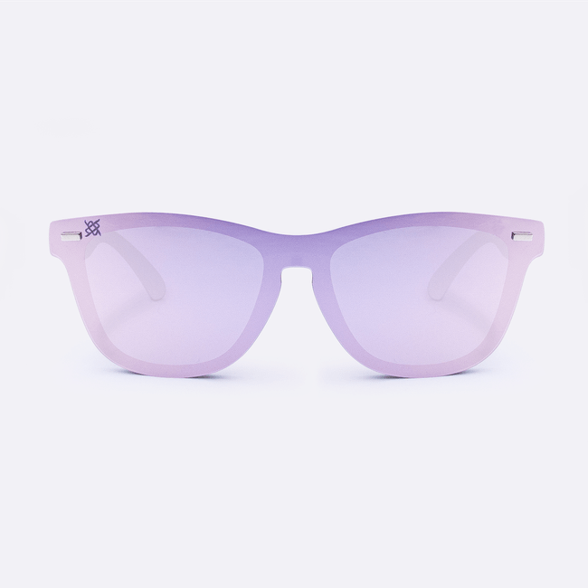 Óculos de Sol HUPI Seasons Preto - Lente Rose Espelhado