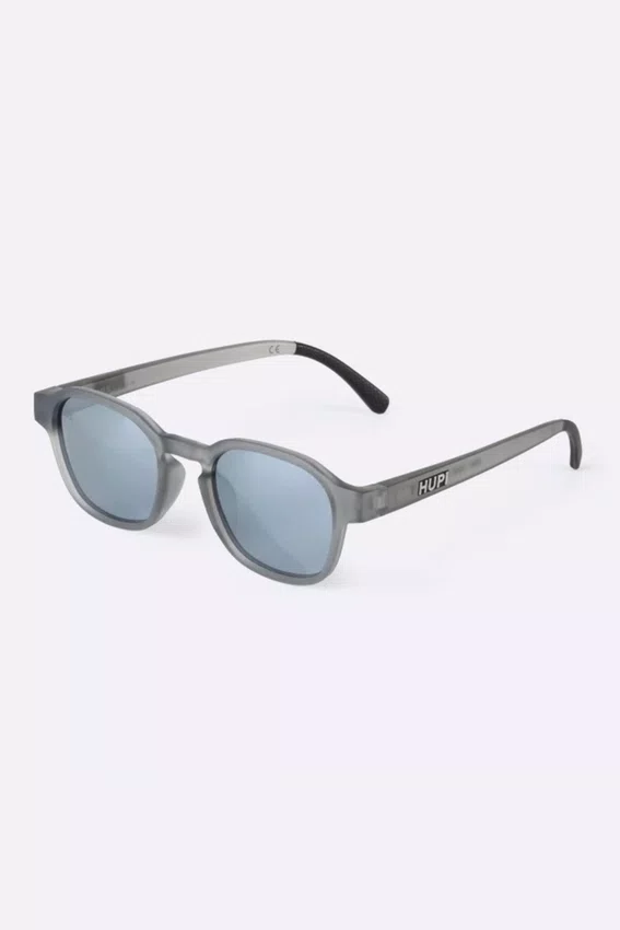 Óculos de Sol HUPI Vibe Cinza Lente Prata Espelhado