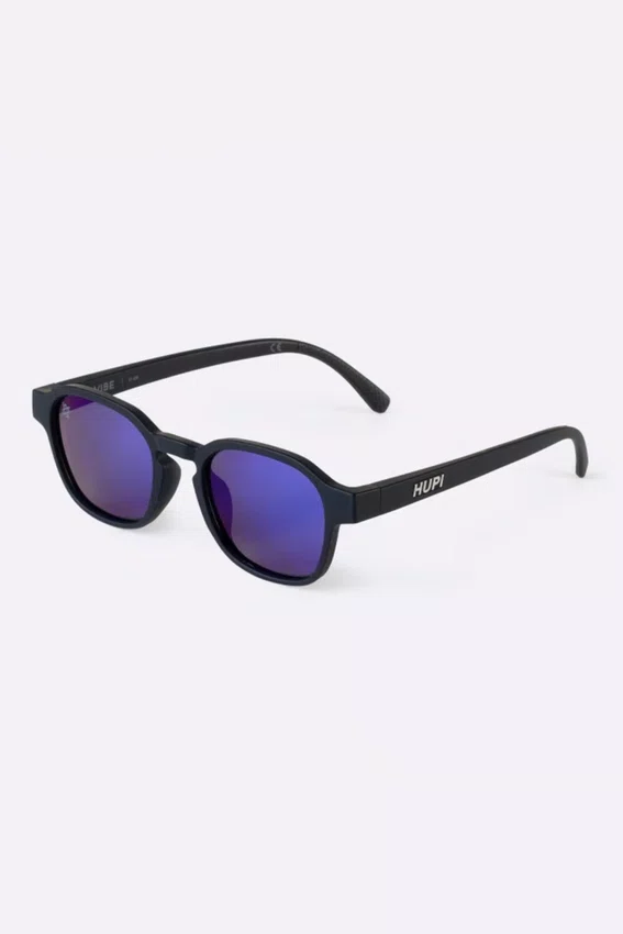 Óculos de Sol HUPI Vibe Preto Lente Azul Espelhado