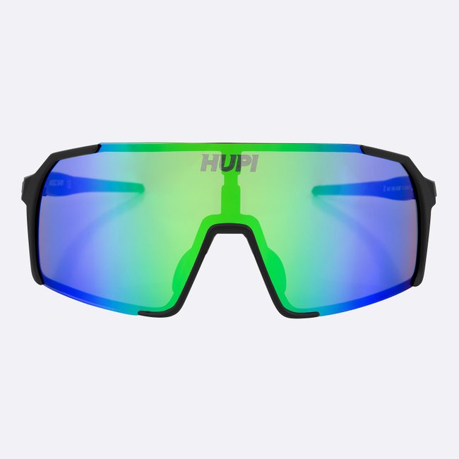 Óculos de Sol HUPI Andez Baby Preto - Lente Verde Espelhado