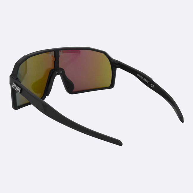 Óculos de Sol HUPI Andez Baby Preto - Lente Verde Espelhado