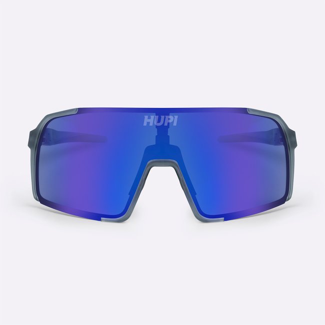 Óculos de Sol HUPI Andez Cinza - Lente Azul Espelhado