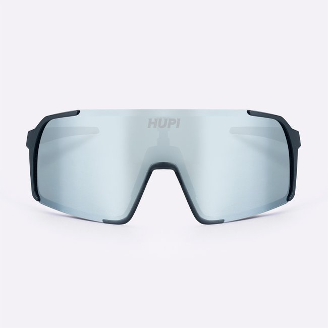 Óculos de Sol HUPI Andez Preto - Lente Prata Espelhada