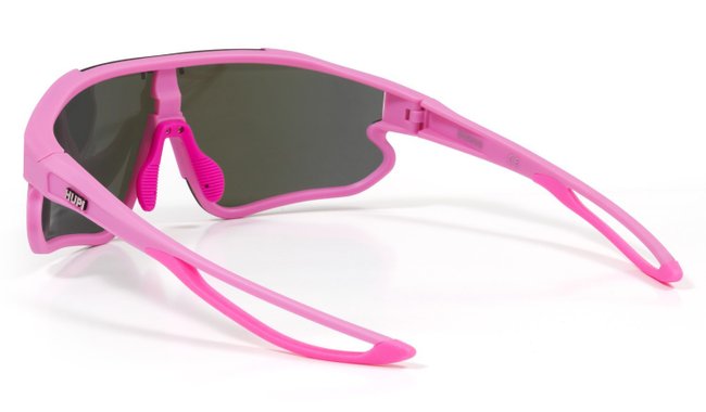 Óculos de Sol HUPI Bornio Rosa - Lente Azul Espelhado