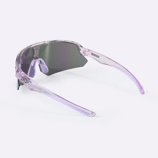Óculos de Sol HUPI Core Cristal Roxo Lente Roxo Espelhado