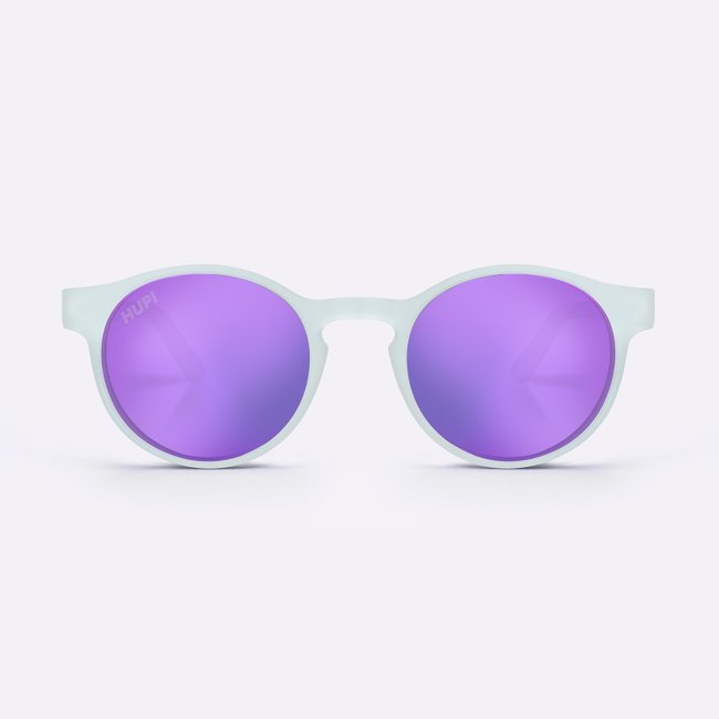 Óculos de Sol HUPI Fly Cristal - Lente Roxo Espelhado