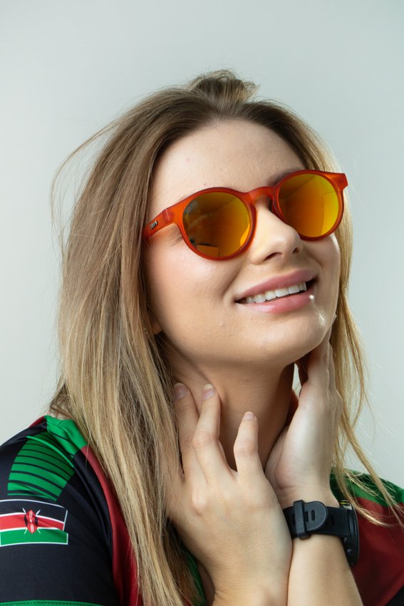 Óculos de Sol HUPI Fly Laranja - Lente Laranja