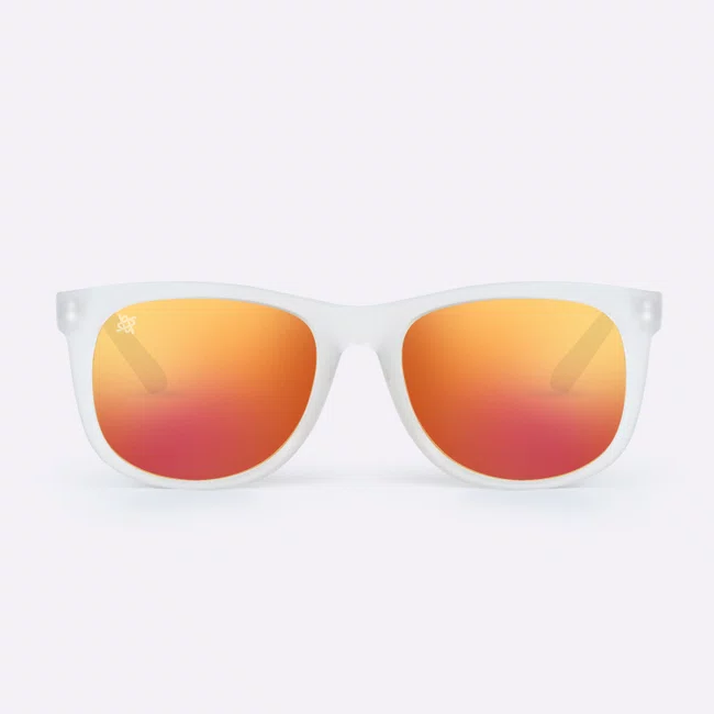 Óculos de Sol HUPI Hype Cristal Lente Vermelho Espelhado