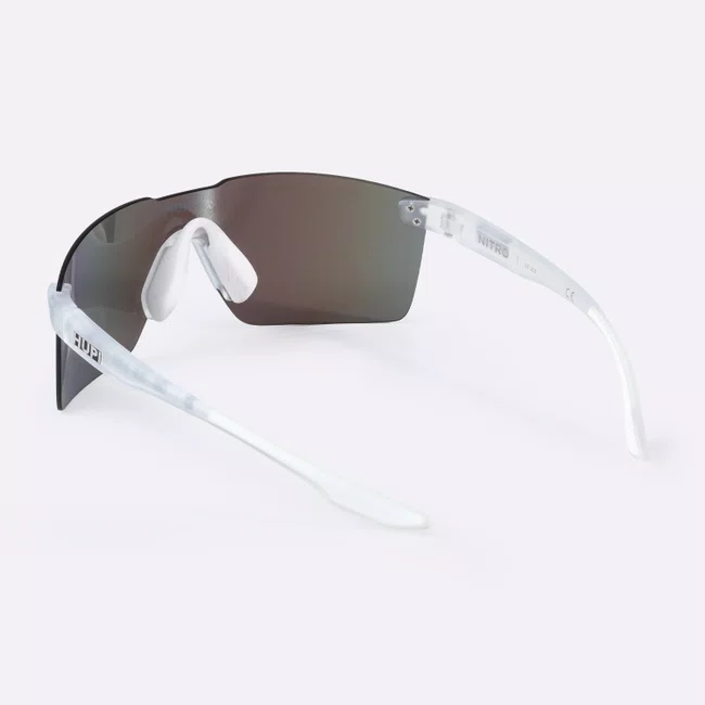 Óculos de Sol HUPI Nitro Cristal Lente Azul Espelhado