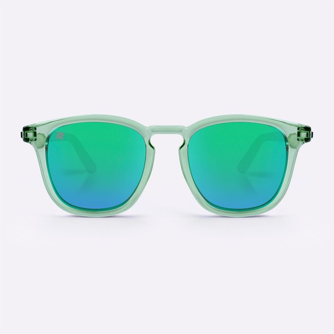 Óculos de Sol HUPI Shine Transparente - Lente Verde