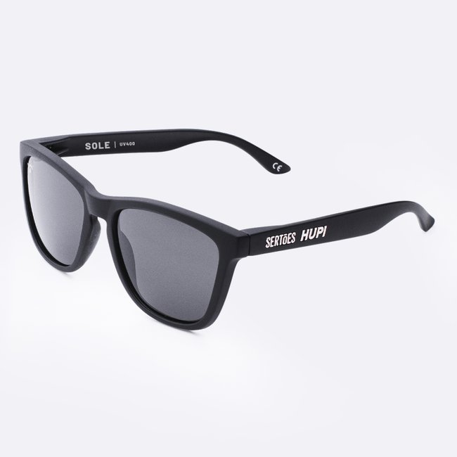 Óculos HUPI Sole Sertões Preto - Lente Preto