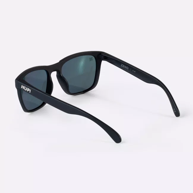 Óculos de Sol HUPI Zeno Preto Lente Verde Espelhado