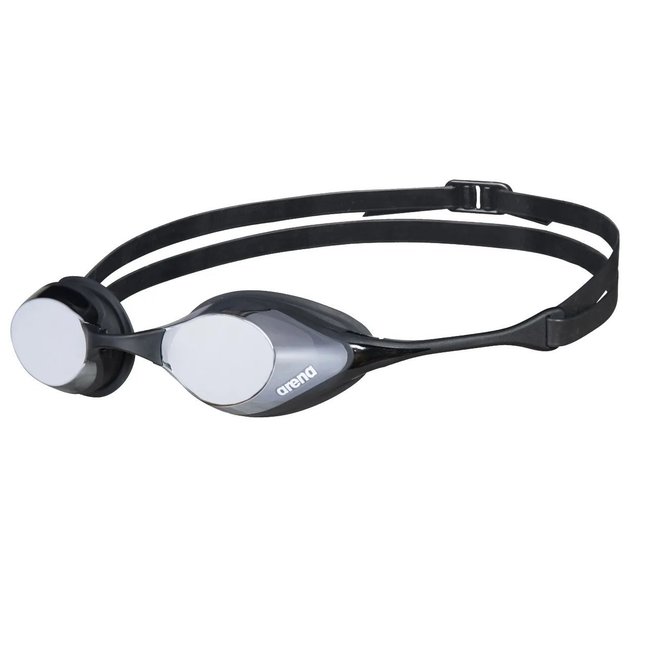 Óculos Natação Arena Cobra Swipe Mirror Preto e Cinza