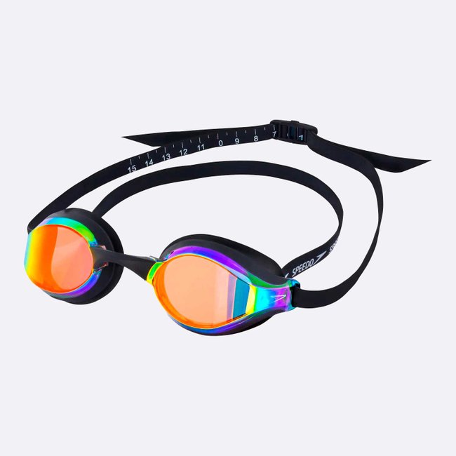 Óculos Speedo Falcon Preto e Lente Vermelha