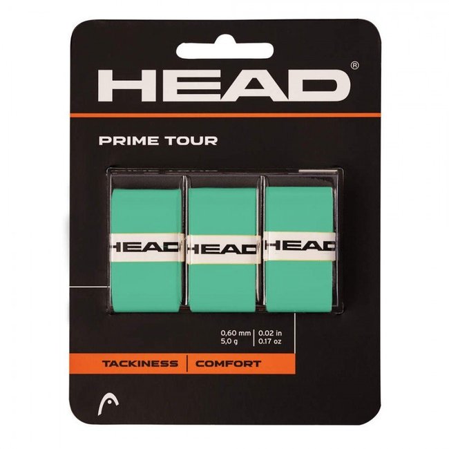 Overgrip HEAD Prime Tour Verde para Raquete - 3 Un