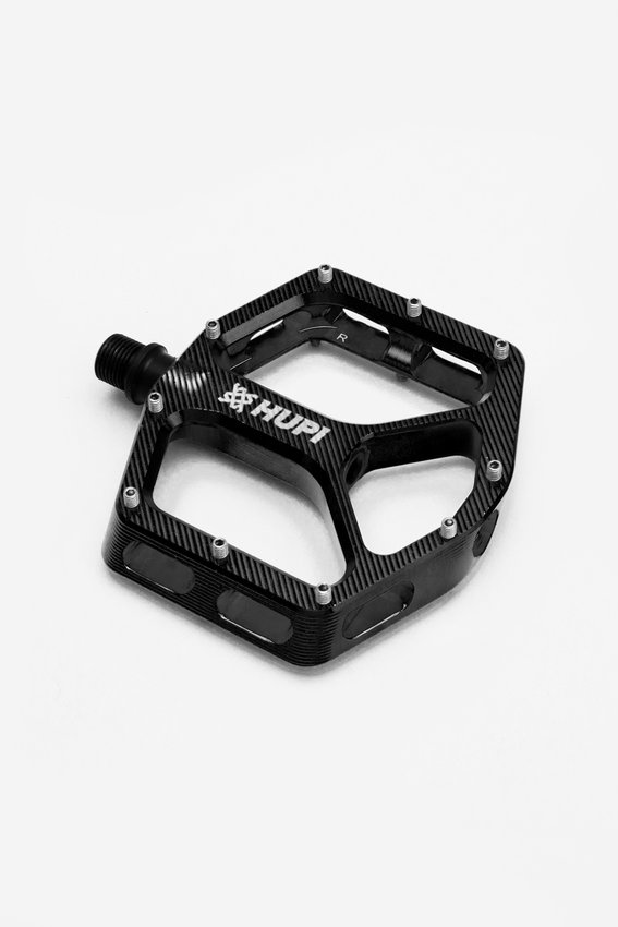 Pedal HUPI Strip Plataforma Rosca 9/16 - Preto