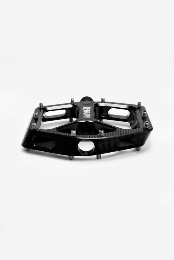 Pedal HUPI Strip Plataforma Rosca 9/16 - Preto