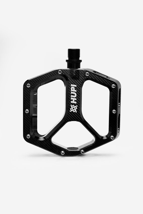 Pedal HUPI Strip Plataforma Rosca 9/16 - Preto