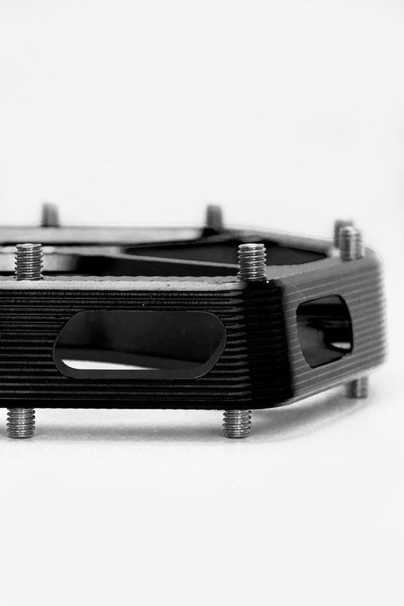Pedal HUPI Strip Plataforma Rosca 9/16 - Preto