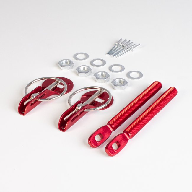 Pino para Travamento de Capo de Automóvel Vermelho
