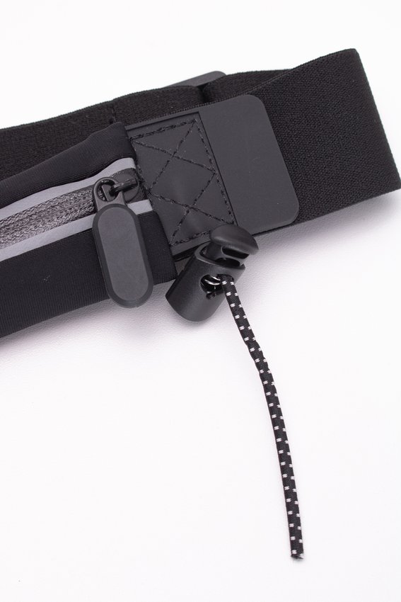 Pochete HUPI Running Porta Número All Black