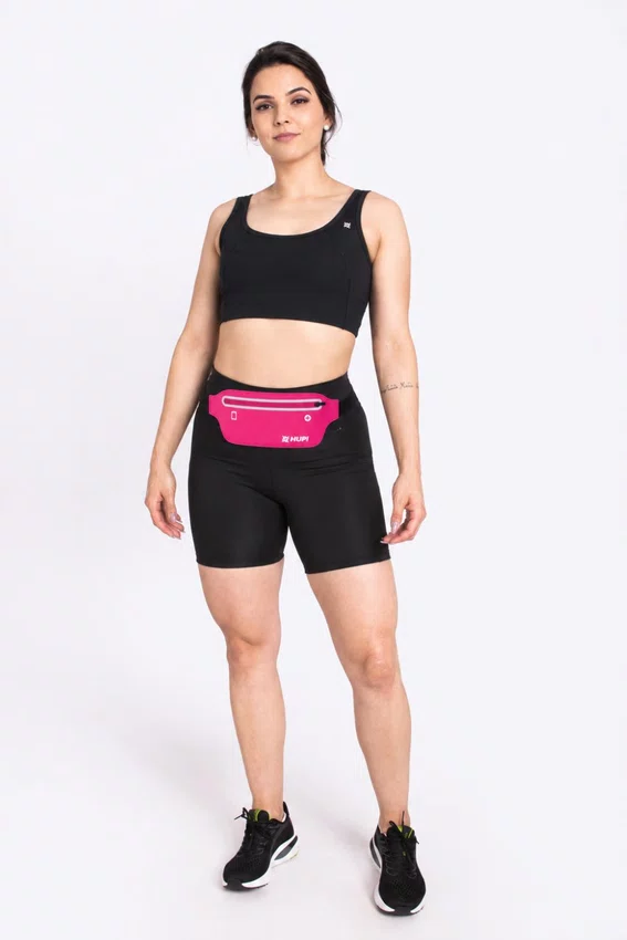 Pochete HUPI Slim Rosa Neon
