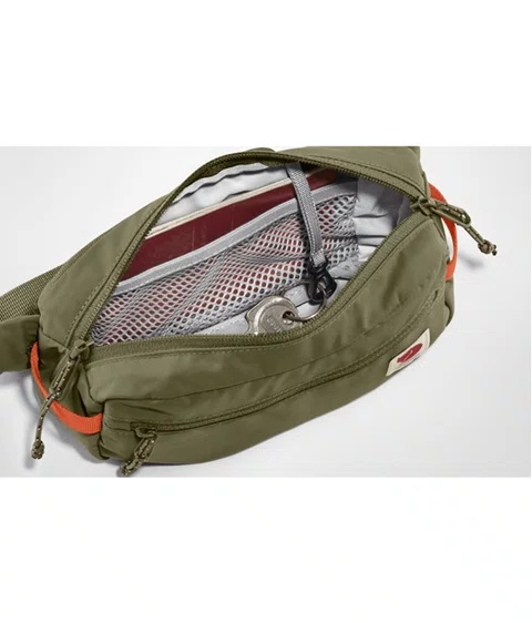 Pochete Fjällräven High Coast Verde e Laranja